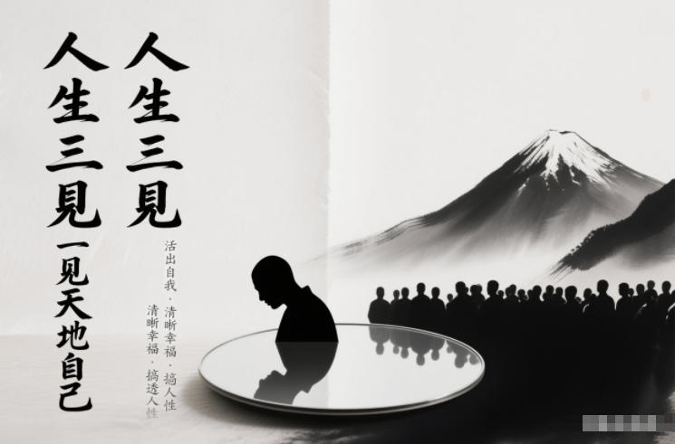 人生三见一见天地见众生见自己，活出自我拥有清晰幸福人生，搞透人性|无忧资源社