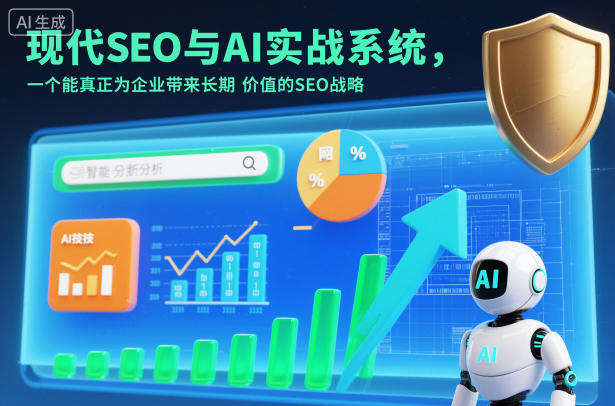 现代SEO与AI实战系统，一个能真正为企业带来长期价值的SEO战略（英语+中文字幕）|无忧资源社