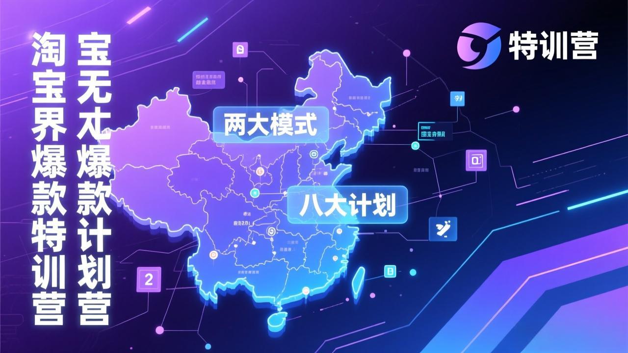 （17226期）淘宝无界爆款训练营：2026年1月杭州线下高端集训课，3天构建两大模式八大计划体系|无忧资源社