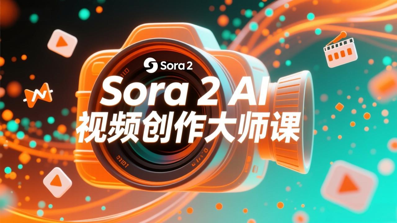 （17081期）如何利用Sora 2创建流行AI人工智能视频大师班教程：掌握创作全流程，产出百万播放内容|无忧资源社