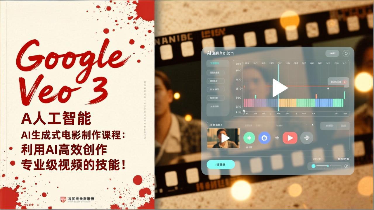（17032期）Google Veo 3人工智能AI生成式电影制作课程：利用AI高效创作专业级视频的技能！|无忧资源社