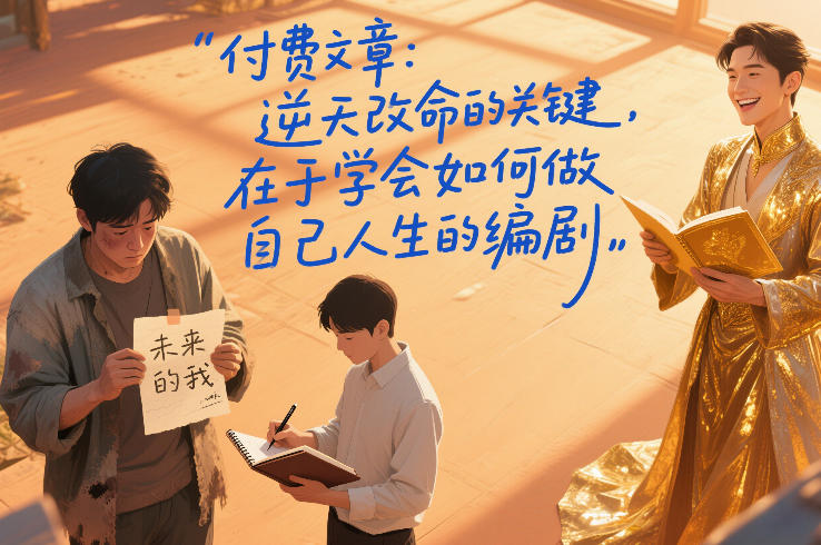 付费文章：逆天改命的关键，在于学会如何做自己人生的编剧|无忧资源社