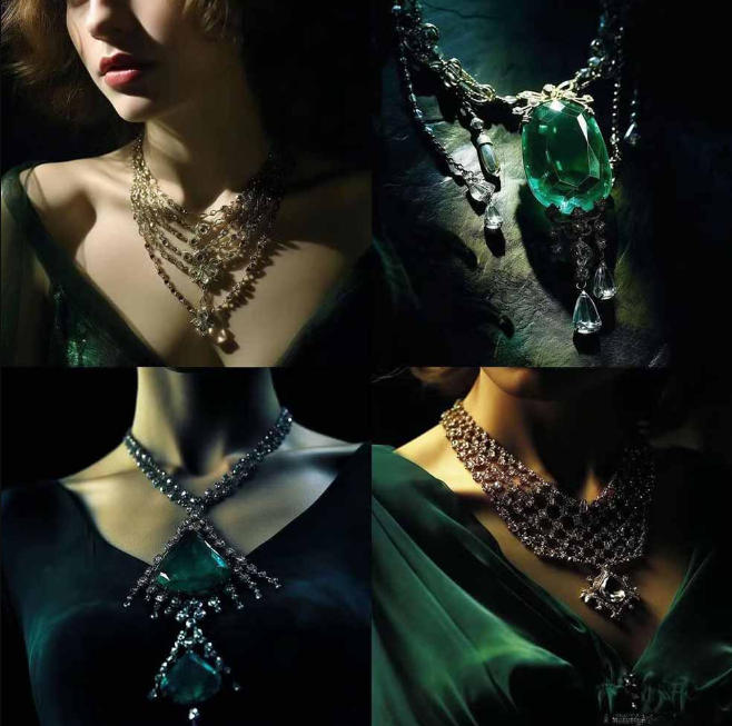 图片[3]|460+专业Midjourney珠宝摄影AI提示词戒指，项链-耳环-手链-宝石等，立即开始创作珠宝艺术|无忧资源社