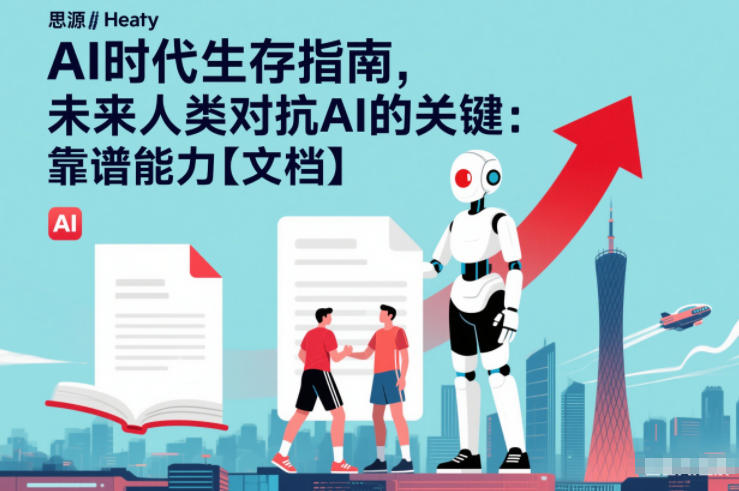 AI时代生存指南，未来人类对抗AI的关键：靠谱能力【文档】|无忧资源社