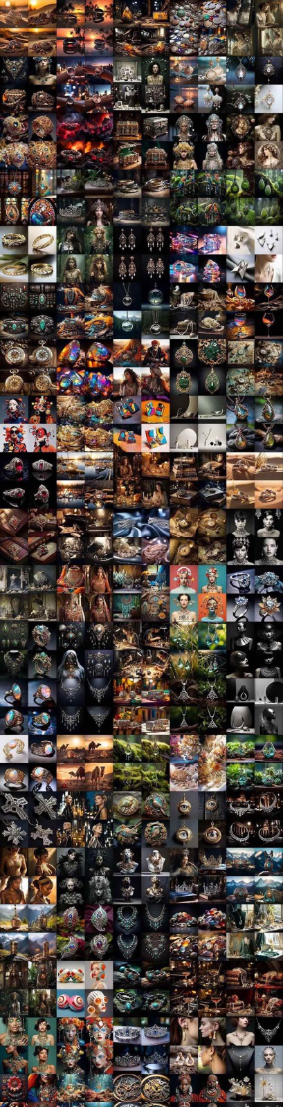 图片[8]|463个Midjourney珠宝摄影提示词：覆盖全品类珠宝，AI设计秒出专业效果|无忧资源社