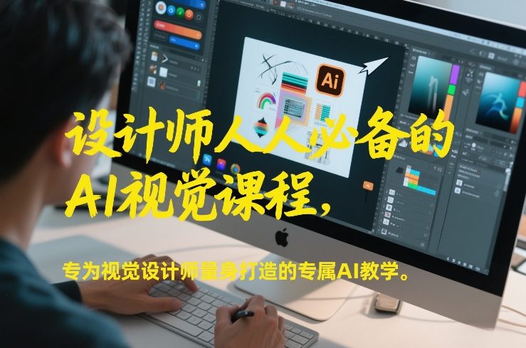 设计师人人必备的AI视觉课程，专为视觉设计师量身打造的专属AI教学|无忧资源社