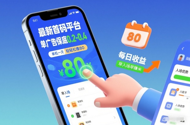 最新首码平台，单广告保底0.2-0.4，单机一天轻松撸80，早入场早賺米【揭秘】|无忧资源社