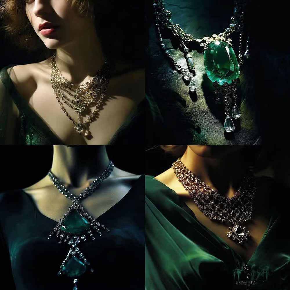 图片[3]|463个Midjourney珠宝摄影提示词：覆盖全品类珠宝，AI设计秒出专业效果|无忧资源社