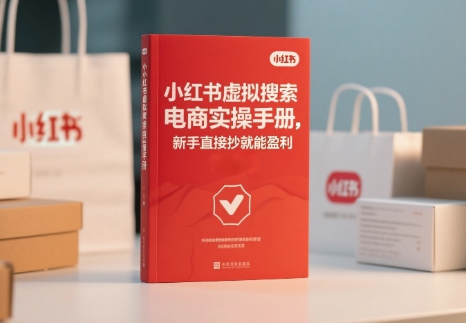 小红书​⁠‬​​⁠​‌​‬​⁠​‬‍‍‌​​​‬‌‍⁠​​​‌​⁠⁠​‬​​‬​​​​‌​‍虚拟搜索电商实操手册，新手直接抄就能盈利|无忧资源社