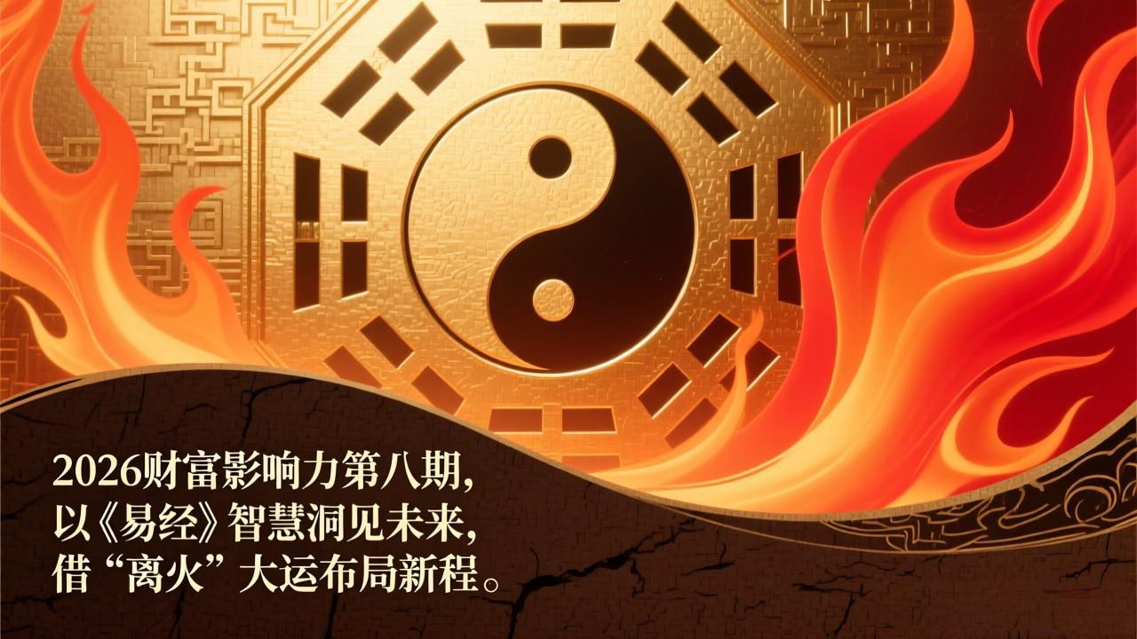 （17418期）2026财富影响力第八期，以《易经》智慧洞见未来，借“离火”大运布局新程|无忧资源社