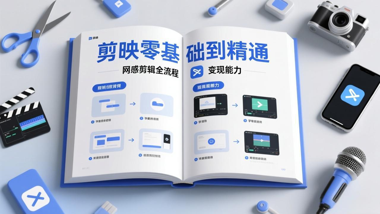 （17473期）剪映零基础也能快速上手，从入门到精通掌握网感剪辑全流程，掌握能直接变现的剪辑能力|无忧资源社