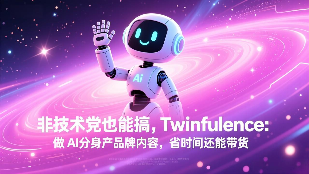 （17381期）非技术党也能搞!Twinfluence:做 AI 分身产品牌内容,省时间还能带货|无忧资源社