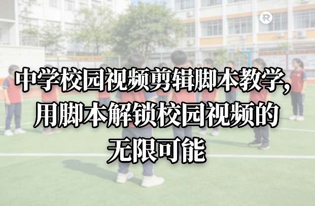 中学校园视频剪辑脚本教学，用脚本解锁校园视频的无限可能|无忧资源社