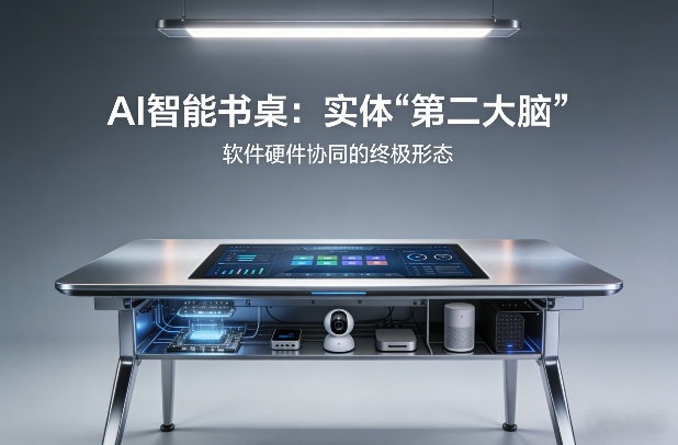 AI智能书桌搭建，构建你的实体“第二大脑”，软件硬件协同的终极形态|无忧资源社