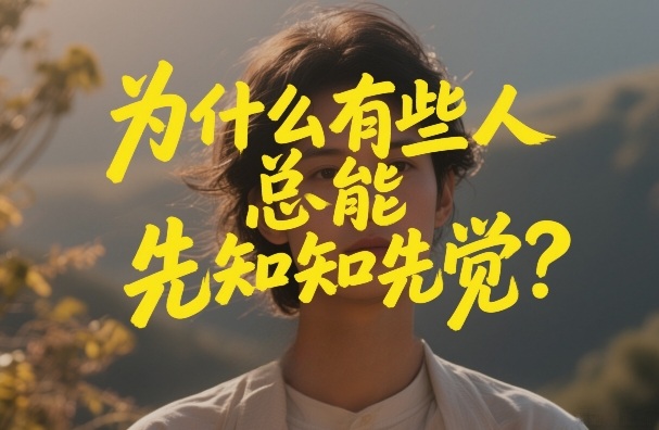 付费文章：为什么有些人总能先知先觉？|无忧资源社