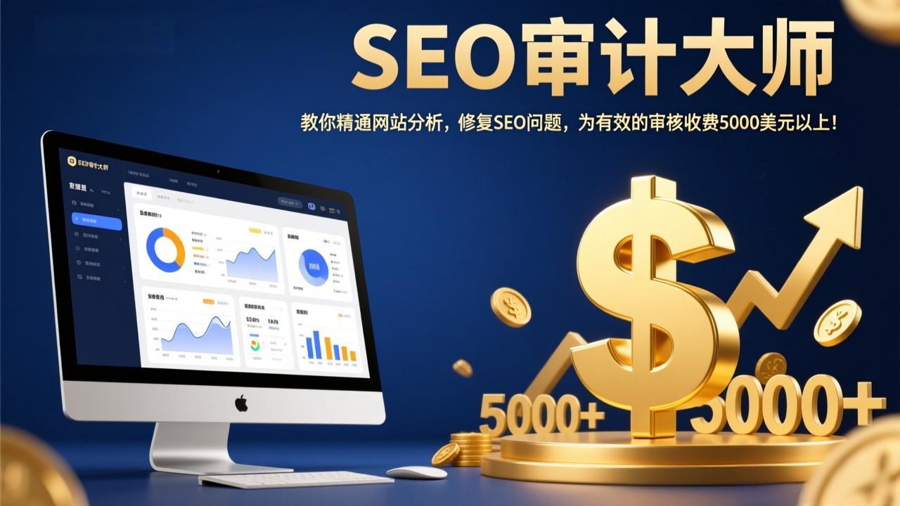 （17475期）SEO审计大师：教你精通网站分析，修复SEO问题，为有效的审核收费5000美元以上！|无忧资源社