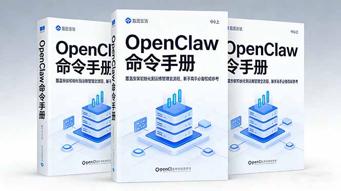 （17695期）OpenClaw命令手册：覆盖安装初始化到运维管理全流程，新手高手必备权威参考|无忧资源社
