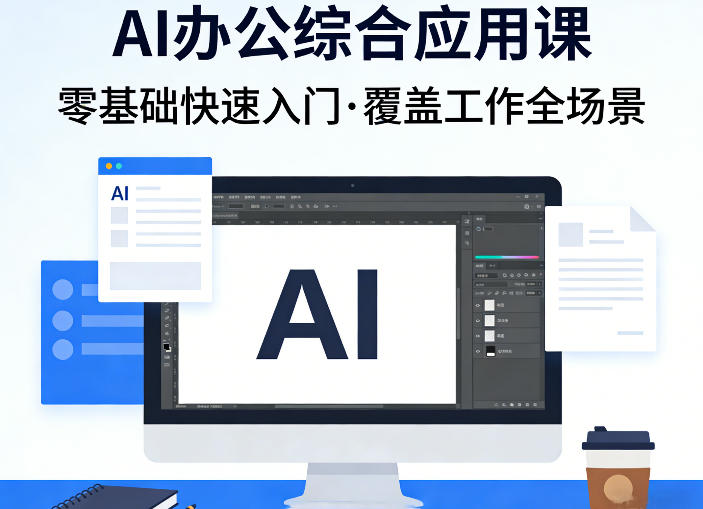 AI办公综合应用课，零基础快速入门，覆盖了工作中各种应用场景|无忧资源社