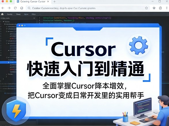 Cursor快速入门到精通，全面掌握Cursor降本增效，把Cursor变成日常开发里的实用帮手|无忧资源社