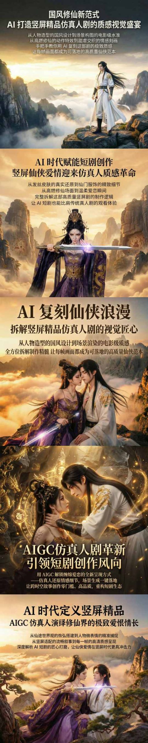 图片[2]|AIGC仿真人《合欢宗》短剧教学，用AIGC解锁缠绵爱恋的全新呈现方式，让跨时空故事创作零门槛、高品质，重构短剧生态|无忧资源社