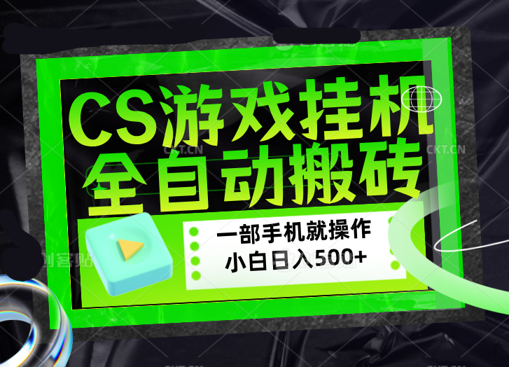 （17876期）CSGO游戏挂机捡漏搬砖，超稳定的项目，带领1000+小白实现日入500+，数据可视频验证|无忧资源社