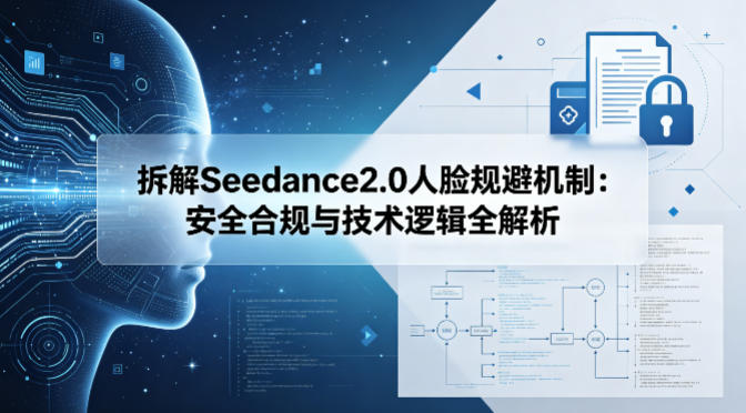 拆解Seedance2.0人脸规避机制：安全合规与技术逻辑全解析|无忧资源社