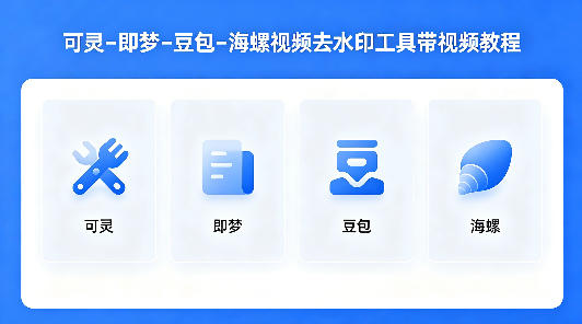 可灵–即梦–豆包–海螺视频去水印工具带视频教程|无忧资源社