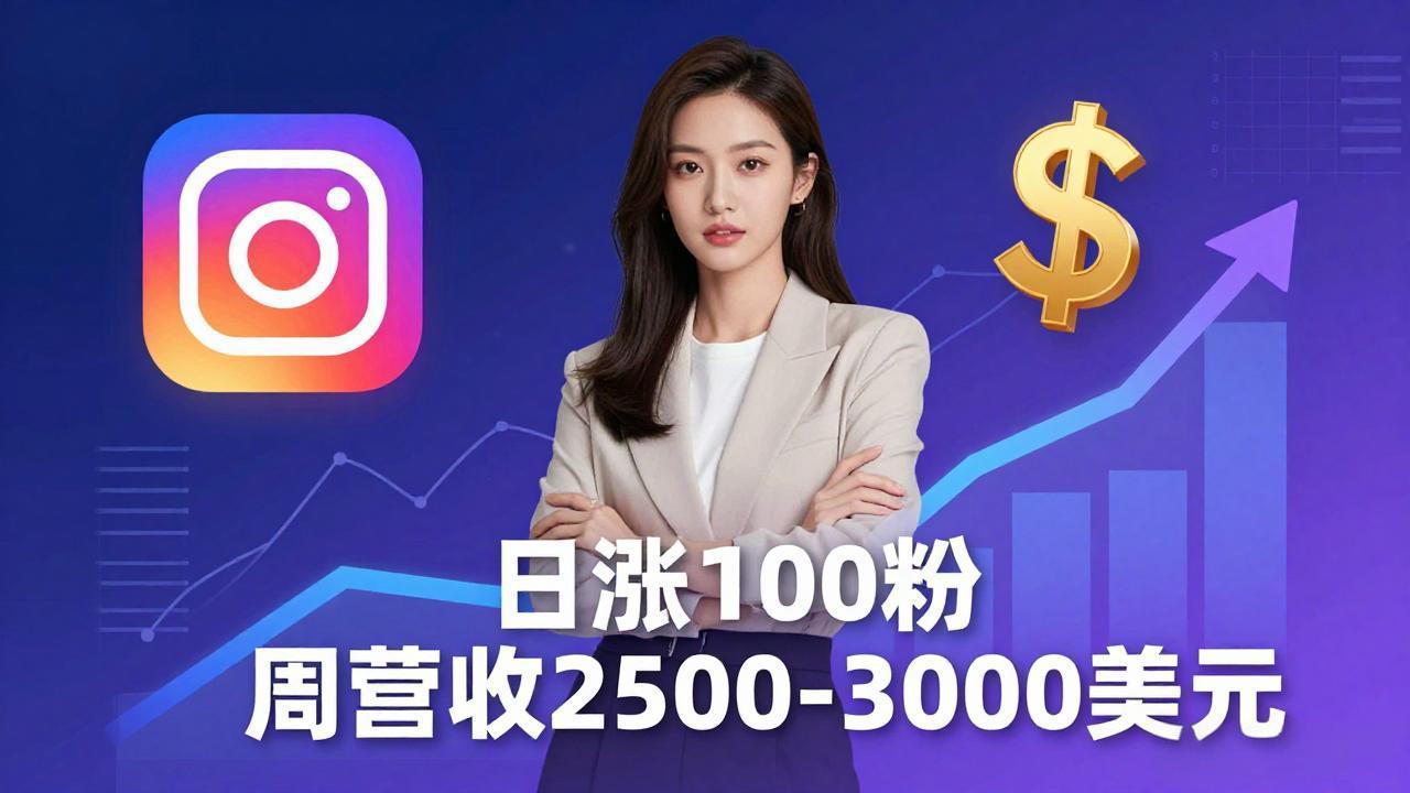 （18299期）想做数字产品？Sheri亲授：日涨100粉、每周2500至3000美元的营收，Instagram躺着赚|无忧资源社