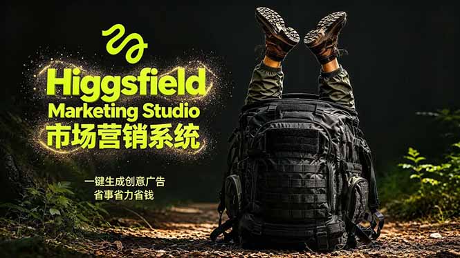 (18457期)AI广告工作流实战:从脚本到画面用Higgsfield完成,商家也能做品牌视频,省万元成本!附提示词|无忧资源社