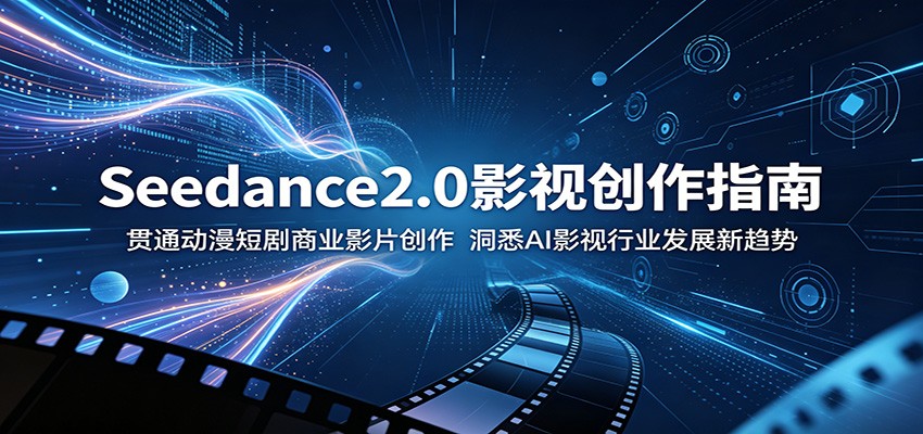 Seedance2.0影视创作指南：贯通动漫短剧商业影片创作，洞悉AI影视行业发展新趋势|无忧资源社