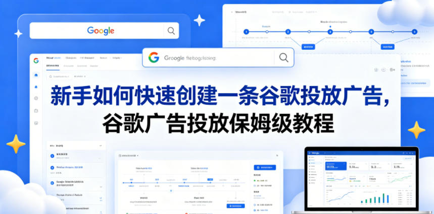 新手如何快速创建一条谷歌投放广告，谷歌广告投放保姆级教程|无忧资源社
