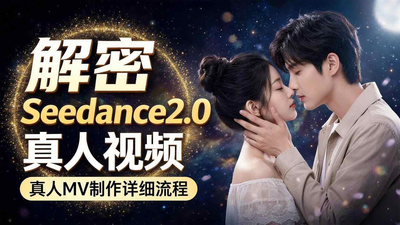 Seedance 2.0解密教程：零基础制作真人MV全流程|无忧资源社