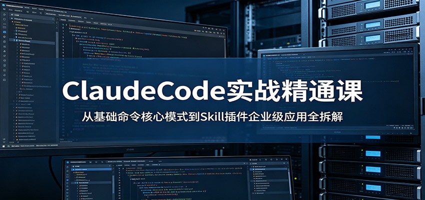 ClaudeCode实战精通课：从基础命令核心模式到Skill插件企业级应用全拆解|无忧资源社