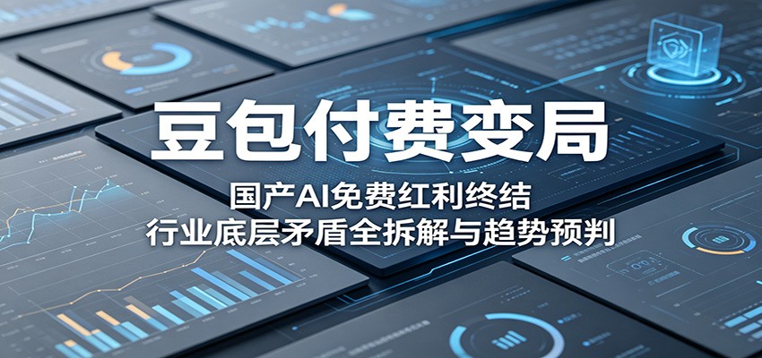 豆包付费变局：国产AI免费红利终结，行业底层矛盾全拆解与趋势预判|无忧资源社