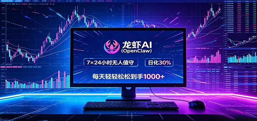 龙虾AI（OpenClaw）全自动挂机，智能操控电脑高效执行任务，每天轻松到手四位数|无忧资源社