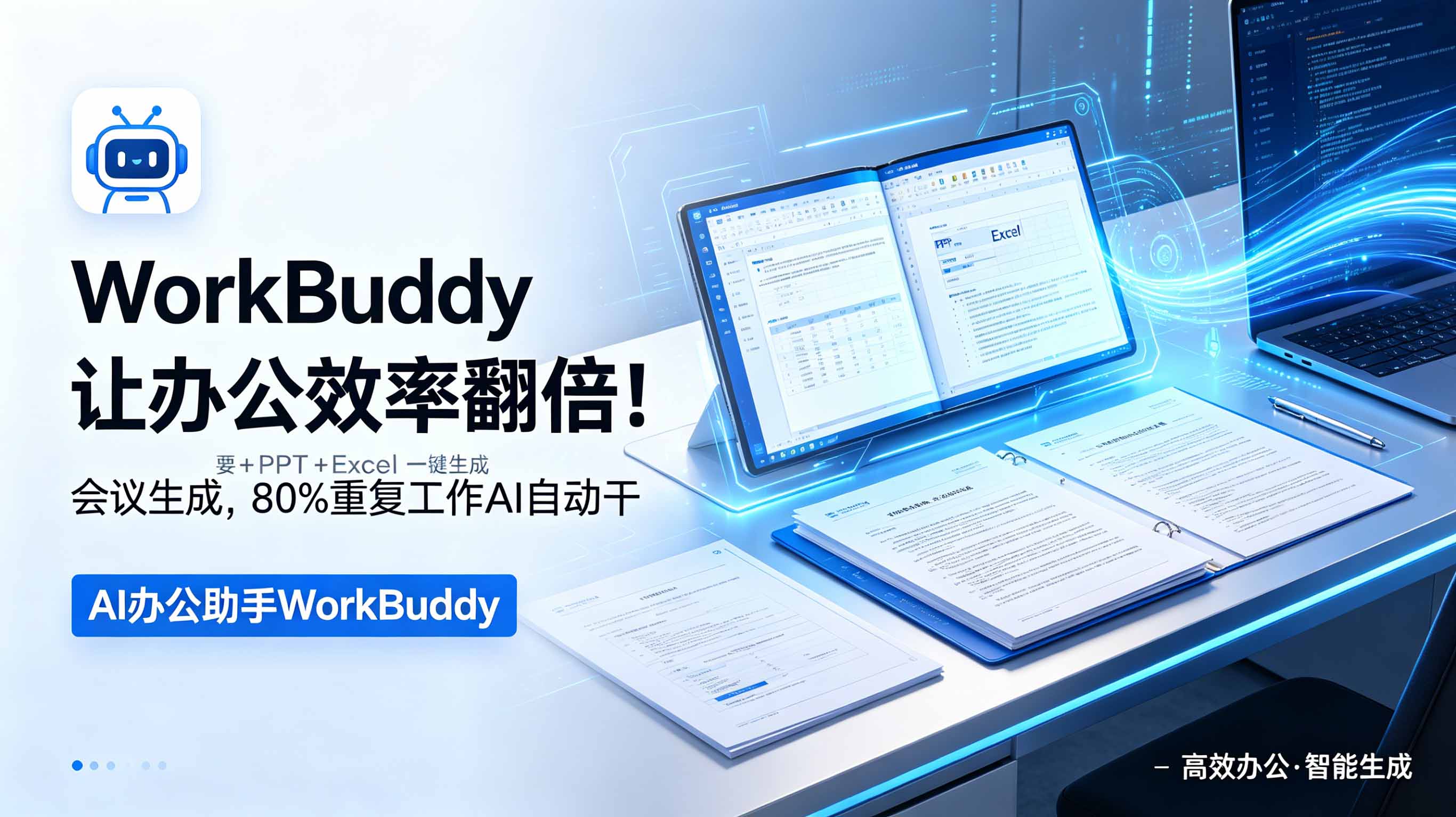 （18859期）WorkBuddy让办公效率翻倍！会议纪要+PPT+Excel一键生成，80%重复工作AI自动干|无忧资源社