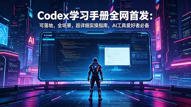 （18871期）Codex学习手册全网首发：可落地，全场景，超详细实操指南，AI工具爱好者必备|无忧资源社