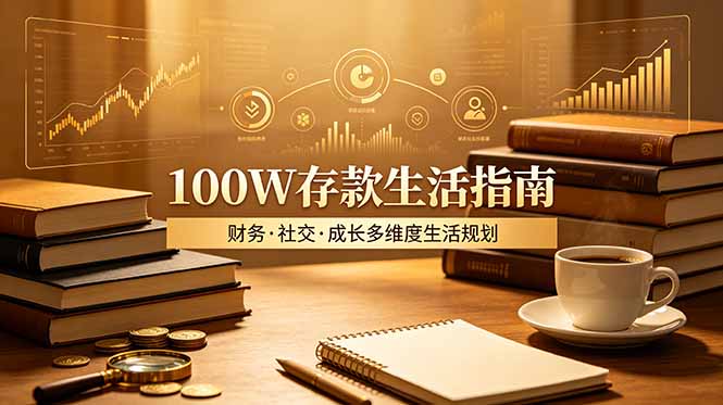 (19121期)付费文章:100W存款生活指南,如何从财务、社交、成长等维度规划自己的生活|无忧资源社