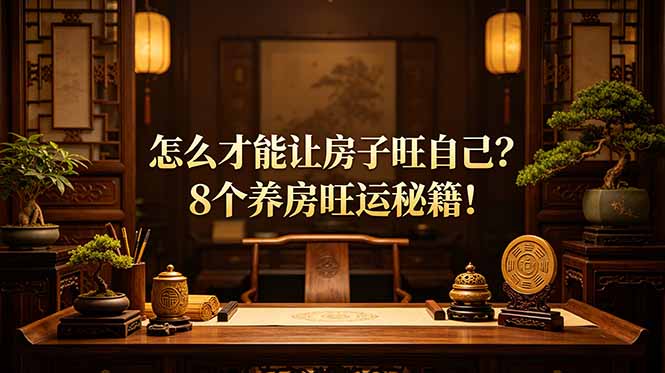 (19023期)付费文章:怎么才能让房子旺自己?8个养房旺运秘籍!|无忧资源社