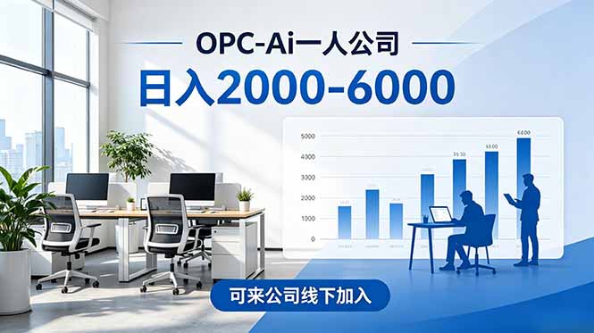 (18809期)2026创业新风口—OPC一人公司模式震撼首发!日收益2000-6000+,项目绿色长久,安全稳健,合…|无忧资源社
