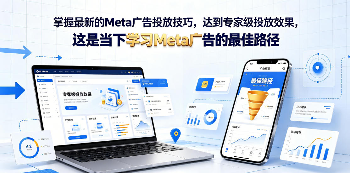 掌握最新的Meta广告投放技巧，达到专家级投放效果，这是当下学习Meta广告的最佳路径【原创双语字幕】|无忧资源社