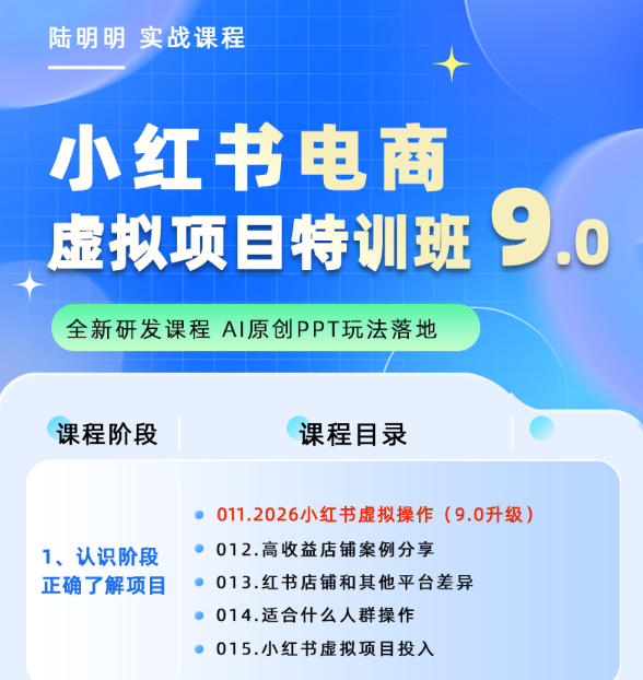 图片[3]|小红书虚拟项目特训班9.0，AI原创PPT技术全跑通，单店纯利润几个W|无忧资源社