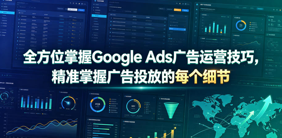 全方位掌握Google Ads广告运营技巧，精准掌握广告投放的每个细节【原创双语字幕】|无忧资源社