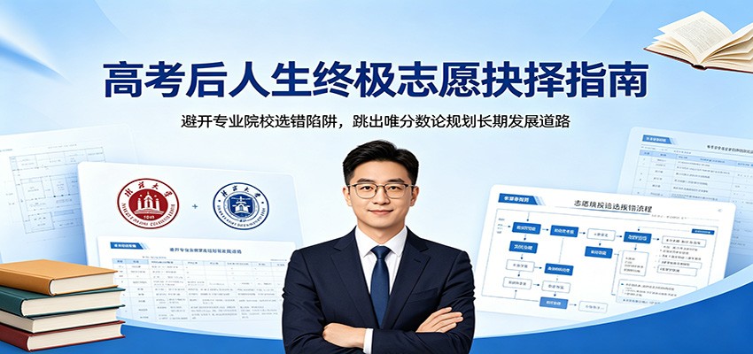 高考后人生终极志愿抉择指南：避开专业院校选错陷阱，跳出唯分数论规划长期发展道路|无忧资源社