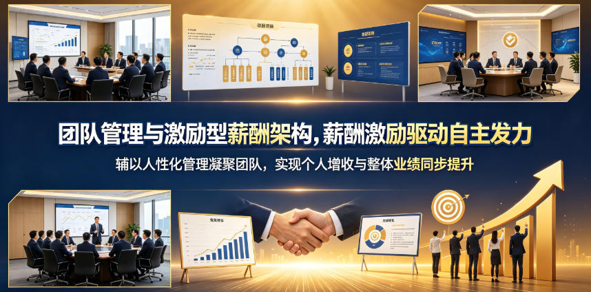 团队管理与激励型薪酬架构，薪酬激励驱动自主发力，辅以人性化管理凝聚团队，实现个人增收与整体业绩同步提升|无忧资源社