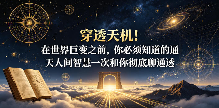 付费文章：穿透天机！在世界巨变之前，你必须知道的通天人间智慧一次和你彻底聊通透|无忧资源社