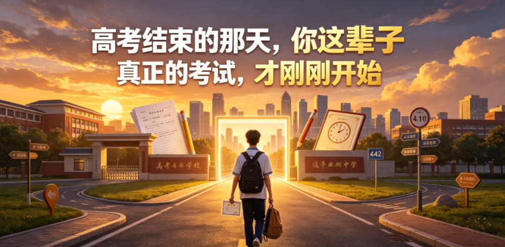 付费文章：高考结束的那天，你这辈子真正的考试，才刚刚开始|无忧资源社