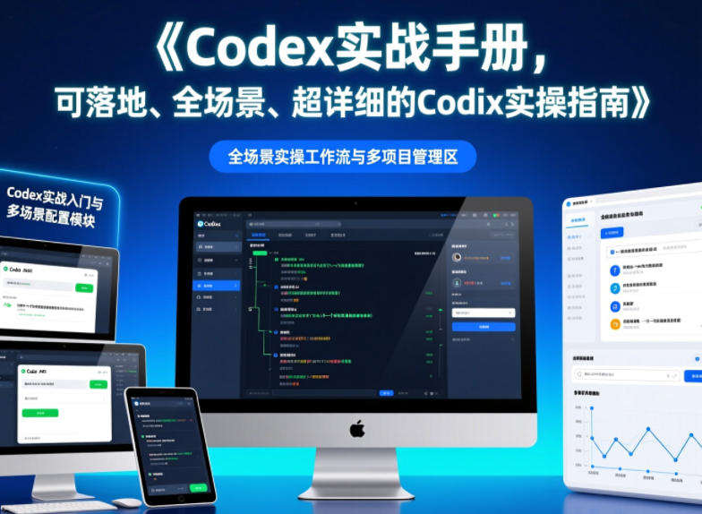 Codex实战手册，可落地、全场景、超详细的Codex实操指南|无忧资源社