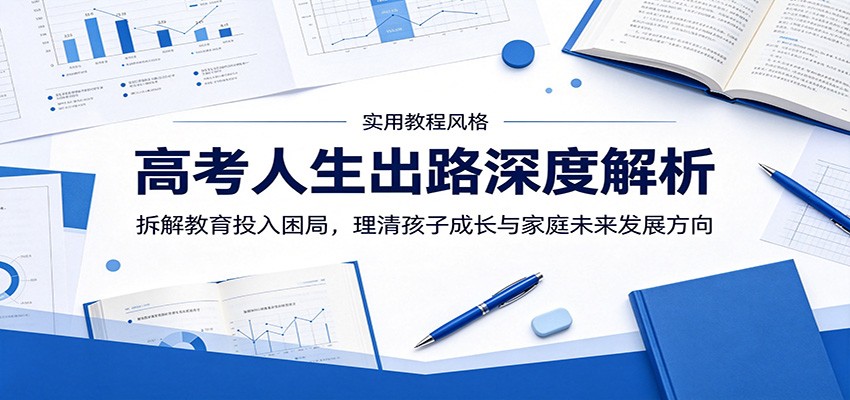 高考人生出路深度解析：拆解教育投入困局，理清孩子成长与家庭未来发展方向|无忧资源社
