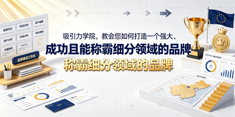 吸引力学院，教会您如何打造一个强大、成功且能称霸细分领域的品牌！【原创双语字幕】|无忧资源社